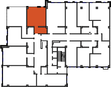 location of the building in the complex