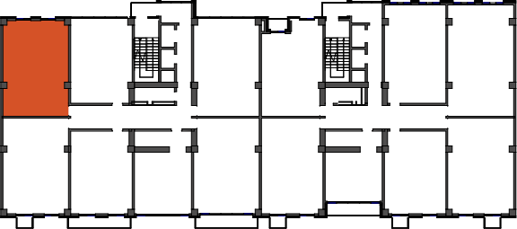 location of the building in the complex