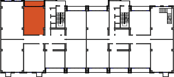location of the building in the complex
