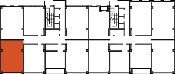 location of the building in the complex