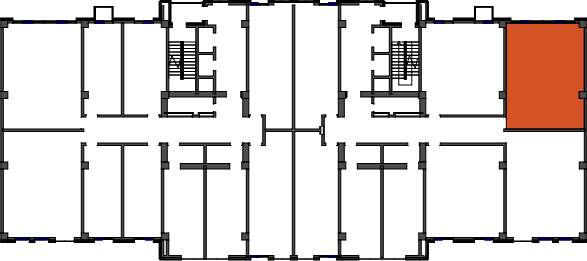 location of the building in the complex