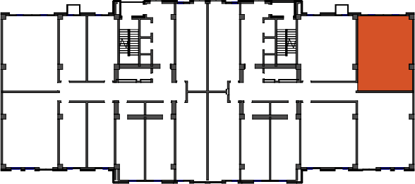 location of the building in the complex