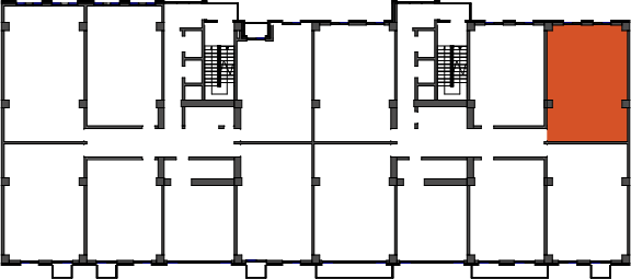 location of the building in the complex