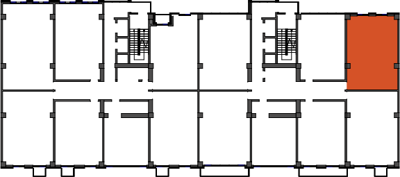 location of the building in the complex
