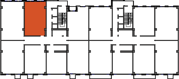 location of the building in the complex