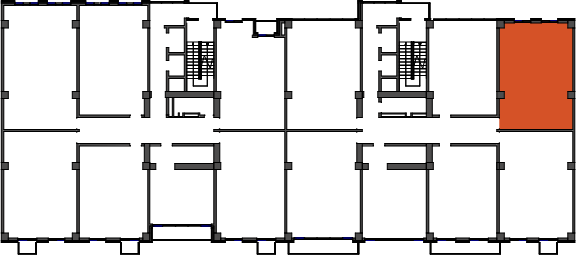 location of the building in the complex