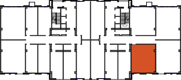 location of the building in the complex