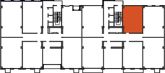 location of the building in the complex