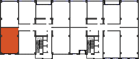 location of the building in the complex