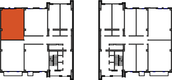 location of the building in the complex