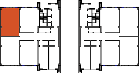location of the building in the complex