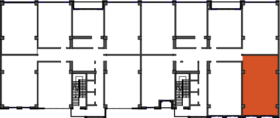 location of the building in the complex