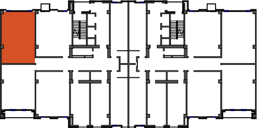 location of the building in the complex
