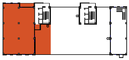location of the building in the complex