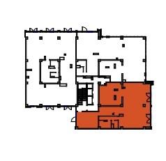 location of the building in the complex