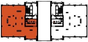 location of the building in the complex