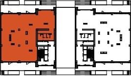 location of the building in the complex