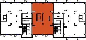location of the building in the complex