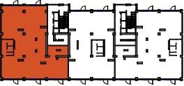 location of the building in the complex