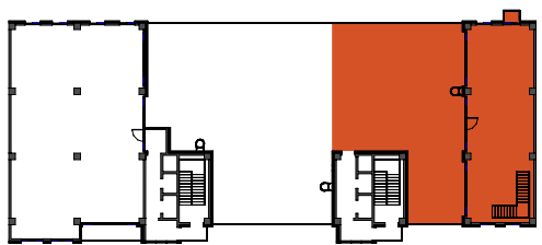 location of the building in the complex