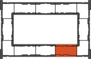 location of the building in the complex